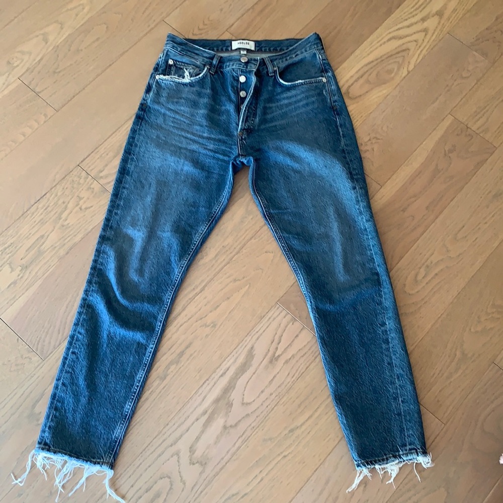 Agolde Jamie denim in blithe.